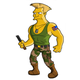Illustration for article titled Guile, You Would Be Perfect On The Simpsons